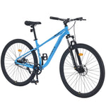 ZUN 29 Inch Wheels Single Speed Mountain Bike, for Men Women Boys and Girls, Front Suspension, Steel W1019P225378