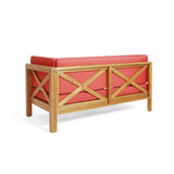 BRAVA X-BACK RIGHT CORNER BENCH, RED 57968.00RED