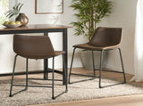 Vintage Style Brown 24-Inch Counter Stool 58938.00