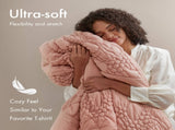 3-Piece Full/Queen Comforter Set,Pink B035P408218
