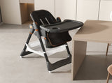 Adjustable Baby High Chair 0-6 Years Portable Infant Feeding Seat with Safety Belt, Silent 85779582