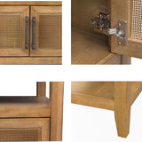 2 Door Storage Console Table B035P256575