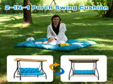 Swing Cushions 2-3 Seater Replacement Waterproof Bench Cushion 47.2x39.4x3.94in-120x100x10cm 63299884