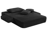 Chaise Lounge Chair, 2 in 1 Boneless Chaise Lounge Indoor, Upholstered Sleeper Chair Converts to W6506P557510