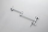 Pot Filler Faucet Wall Mount Pot Filler Faucet, Modern Brass Pot Filler Two-Attachment Wall Mount W928104079