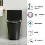 1.1/1.60 GPF Dual-Flush One Piece Toilet,Button on Tank top S-trap, Water-Saving Elongated Comfort W3192P277904