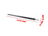 Rear Driveshaft Prop Shaft Fits for Chevy Silverado GMC Sierra 1500 Crew Cab Pickup 2004-2007 RWD 88518312