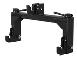 3 Pt Quick Hitch Adapter For Category 1 & 2 W/ Adjustable Bolt Tractor 3000lb,Black 63807864