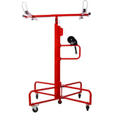 Drywall Lift Panel 16' Lift Panel Hoist Jack Lifter Jack Rolling Caster Wheel Sheetrock W465P189993