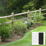 60inch x 50ft Black Vinyl Coated Hardware Cloth 2" X 4" 16Ga Wire Mesh fence, PVC Coated 28012017