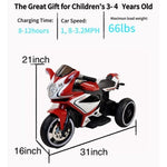 ZUN Plastic red 6V Kids Electric/ Kids toys/Kids electric car/electric ride on W1760110304