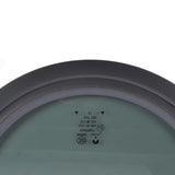 Round Fixed RV Window 13" Tinted Window for RV Camper Caravan with Trim Ring Fit for 1-5/8" 34757134
