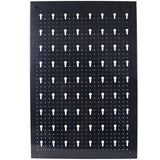 Pegboard Wall Organizer, 4ft Metal Garage Pegboard Tool Organizer w/3 Pegboards, Drill Bit Rack, 40420743