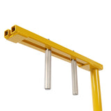 Hydraulic Door Remover and Installer Jack Hoist Lift Jack Stand Dolly,Yellow W465P276676