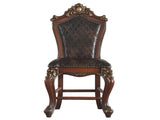 Chocolate and Honey Oak Armless Counter Height Chairs B062P182751
