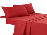 Bed Sheets 4-Piece Set OEKO-TEX Certified Bedding with Fitted Sheet, Flat Sheet & Pillowcases 84018584