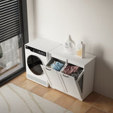 Laundry Cabinet ,with 2 Removable Liner Bags W331P206345