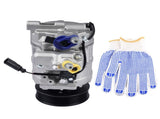 A/C Compressor w/ Clutch for Audi Q7 2007-2010 Touareg 2007-2017 V6 3.6L 7SEU17C 7L6820803D 12428774