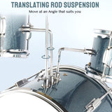 14"x10" 3-Pieces Junior Kids Drum Set Kit Pedal Drum Stick Wrench Drum Stool 28241707