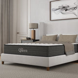 NapQueen Victoria 12 Inch Full Cooling Gel Hybrid Mattress, CertiPUR-US Certified, Made in USA B349P332665
