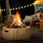 ZUN Outdoor Fire Pit 81675229