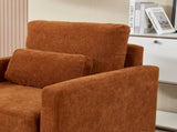 Modern Accent Chair, Chenille Upholstery Armchair - Modern Style, Solid Wood Frame - Ideal for W1765P172323