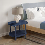2-Tier Side Table, HDPE Adirondack Table Patio Side Table, Weather Resistant End Table Small 43896743