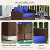 Pieces Patio Furniture Set 58230323
