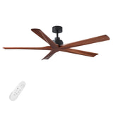 60" Black Lowe Profile Ceiling Fan without Light W1367P270467