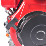 10HP 4Stroke Single-Cylinder Diesel Engine 418CC 6300W Recoil 3600RPM Air Cooled 69080080