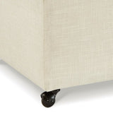 Modern Large Comfort Sofa Ottoman with Storage, Modular Sectional Storage Ottoman With Wheels For W2186P178507