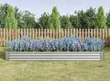 Raised Garden Bed Kit - Metal Raised Bed Garden 7.6x3.7x0.98ft for Flower Planters, Vegetables Herb 30888205
