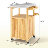 Outdoor Bar Cart Grill Table 01747116