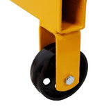 1000lbs Folding Engine Stand,Geared Rotating Head,360 Degree Adjustable Mounting Head,Yellow Color W465P265566