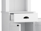 Minimalist Entertainment Wall Unit Set Bridge for TVs Up to 75'', Ample Storage Space TV Stand 44609856