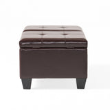 ALFRED Storage Ottoman - DBL TOP N757P254559B