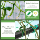 59" Outdoor garden grid with mesh 25409655