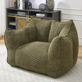 Sofa chairs with highly resilient foam for living rooms and bedrooms, comfortable square lazy, W1996P252266