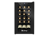 American Standard JC-53 AC 115V /60Hz 18Bottle/1.8Cu.Ft/52L/ Compressor Wine Cabinet Black 07940090
