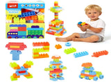 150 PCS Building Blocks Set with Wheels, Learning Toddler Blocks for 3 Years Old 03940932