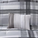 Twin/Twin XL Plaid Comforter Set B03595843