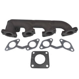 Exhaust Manifold w/Gaskets Replacement for Kubota Engine V2203 V2003 L4400DT L3940DT/GST/HST 60530984