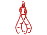 4 Claw Timber Log Lifting Logging Tongs Grabber Tong 36" W46537382