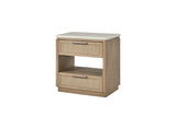 Two Drawer Nightstand with Rope Drawer Fronts B2699P323471