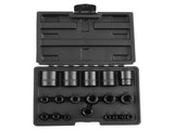 19 PC External Plus Socket Set 6 Point EP Socket EP4, EP5, EP6, EP7, EP8, EP10 15863471