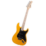 ZUN GST Stylish Electric Guitar Kit with Black Pickguard Orange 77730994