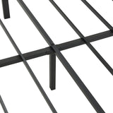 Queen Bed Frame with Storage, Bed Frame with LED Lights Upholstered Headboard and 2 Drawers, USB & W311P284694