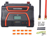 3000 Watts Power Inverter Modified Sine Wave Car LED Display , Portable AC Power Emergencies, Job W465P193477