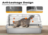 STAINLESS STEEL CAT LITTER BOX W1612P461506