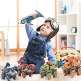5 Pack Dinosaur Take Part Toys for Boys Age 3, Dinosaur Toys for Toddler 80146608